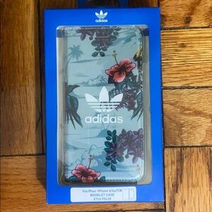 NWT Adidas IPhone booklet case for 6/6s/7/8